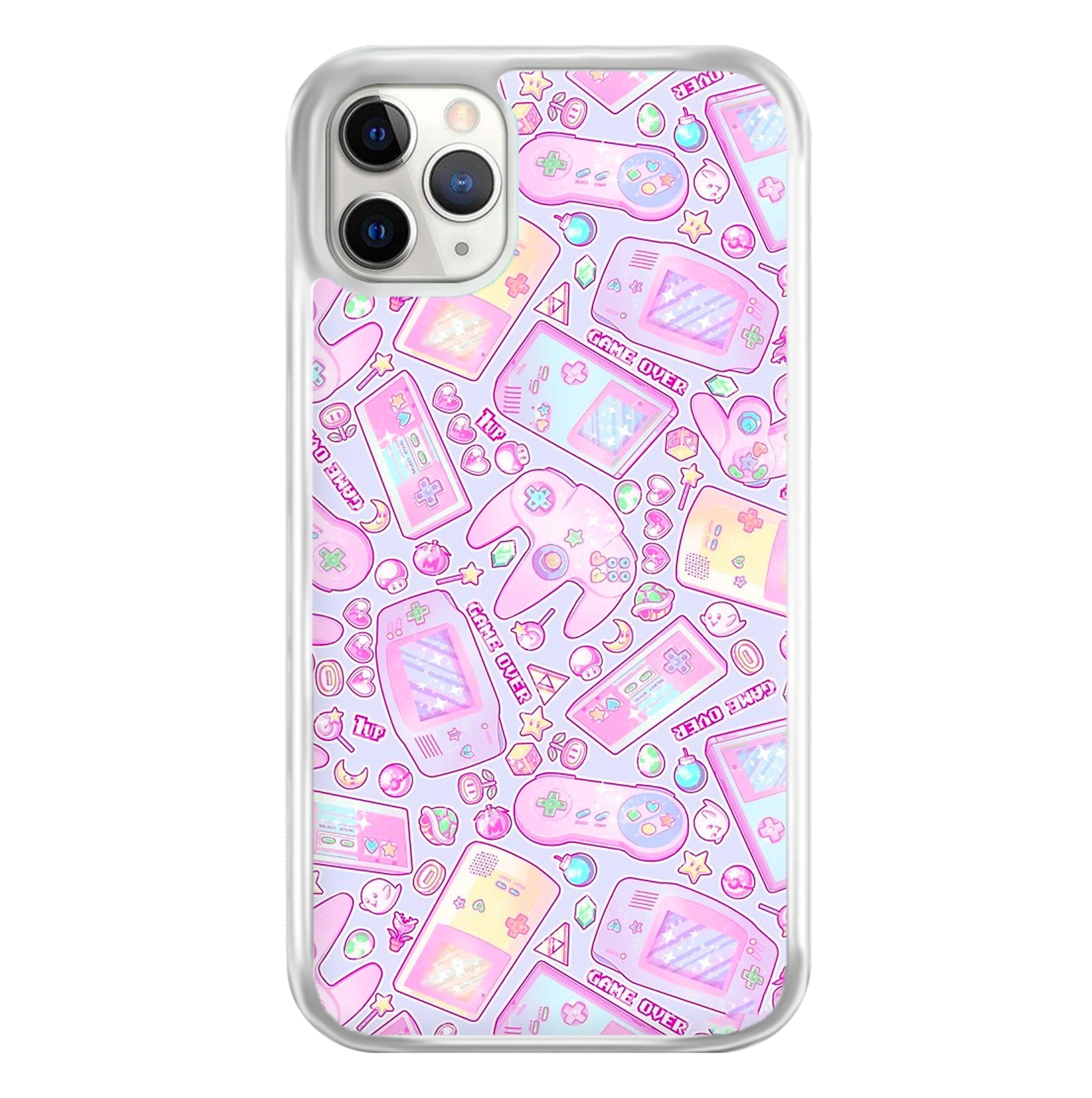 Power Up, Gaming Pattern Phone Case