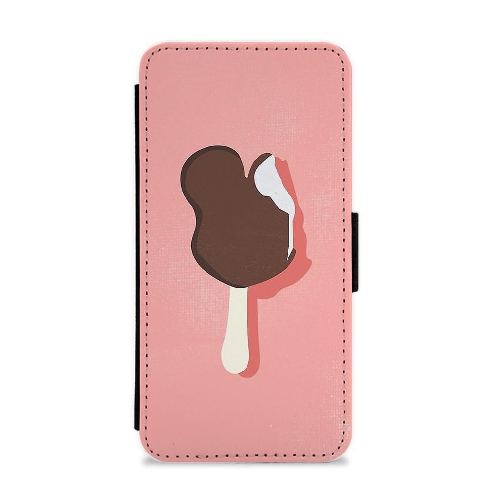 Pink Mickey Ice Cream - Disney Flip / Wallet Phone Case - Fun Cases