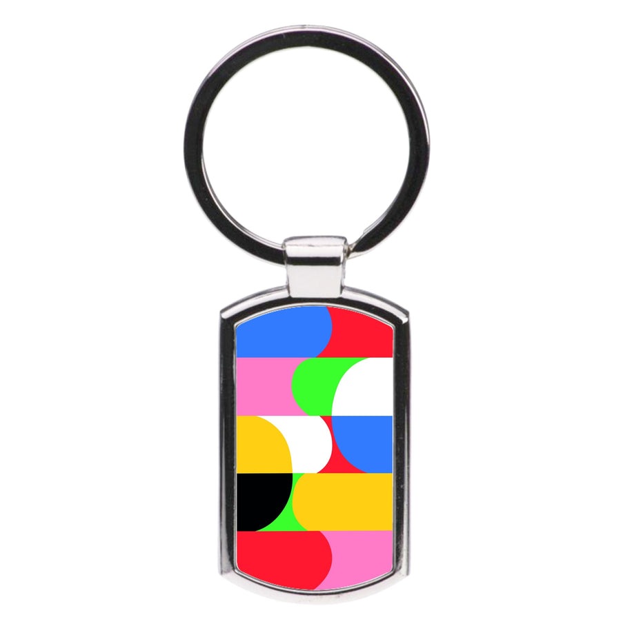 Abstract Patterns 27 Luxury Keyring