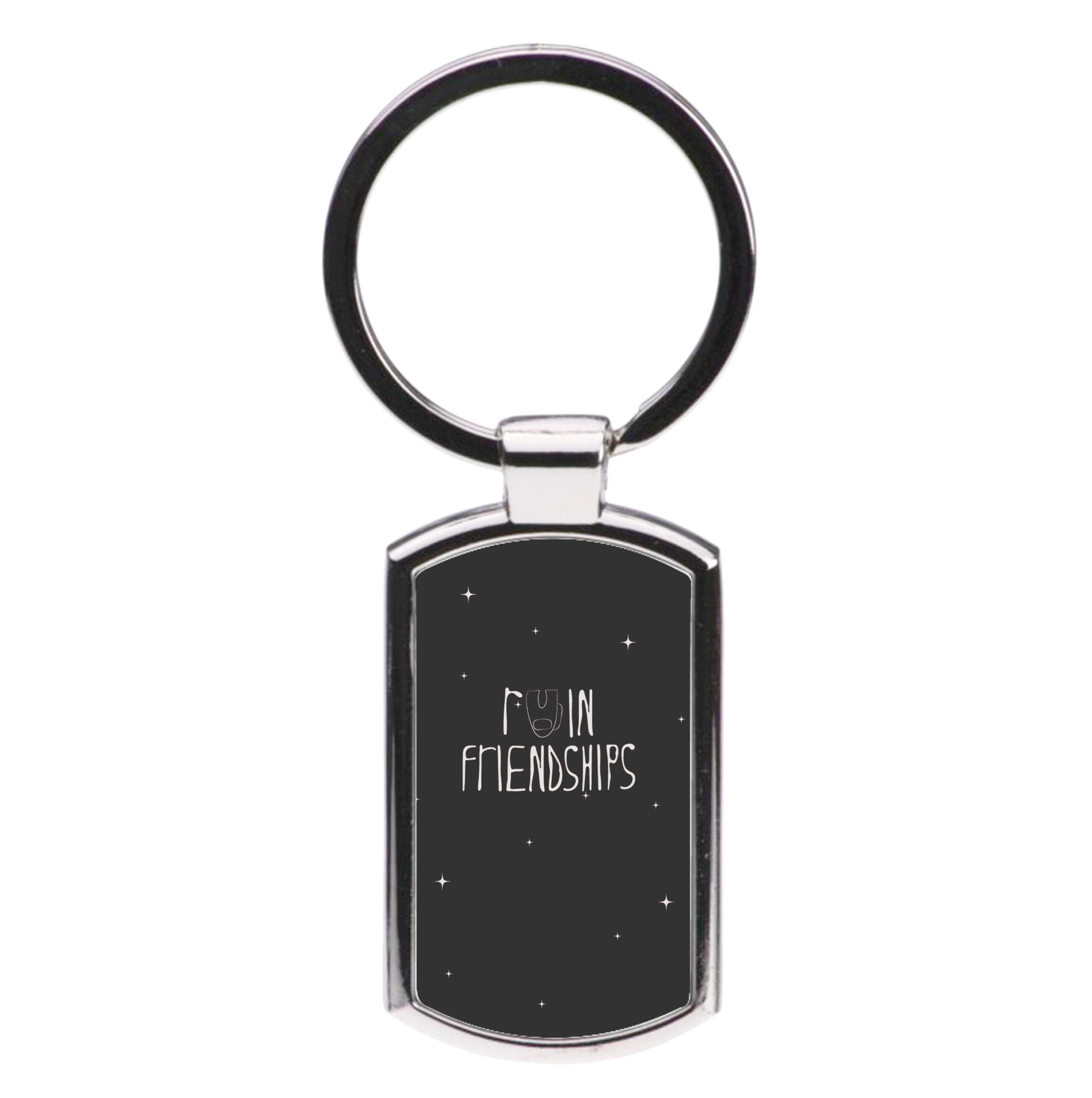 Ruin friendships - Among Gaming Luxury Keyring