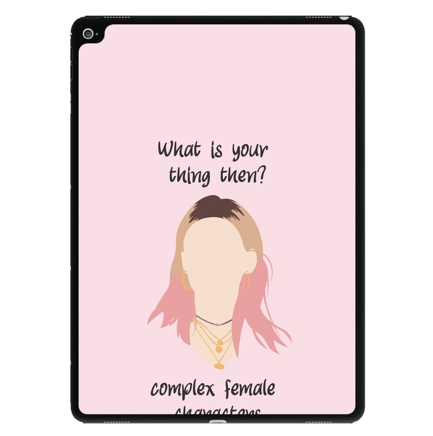 Complex Female Characters - Sex Education iPad Case