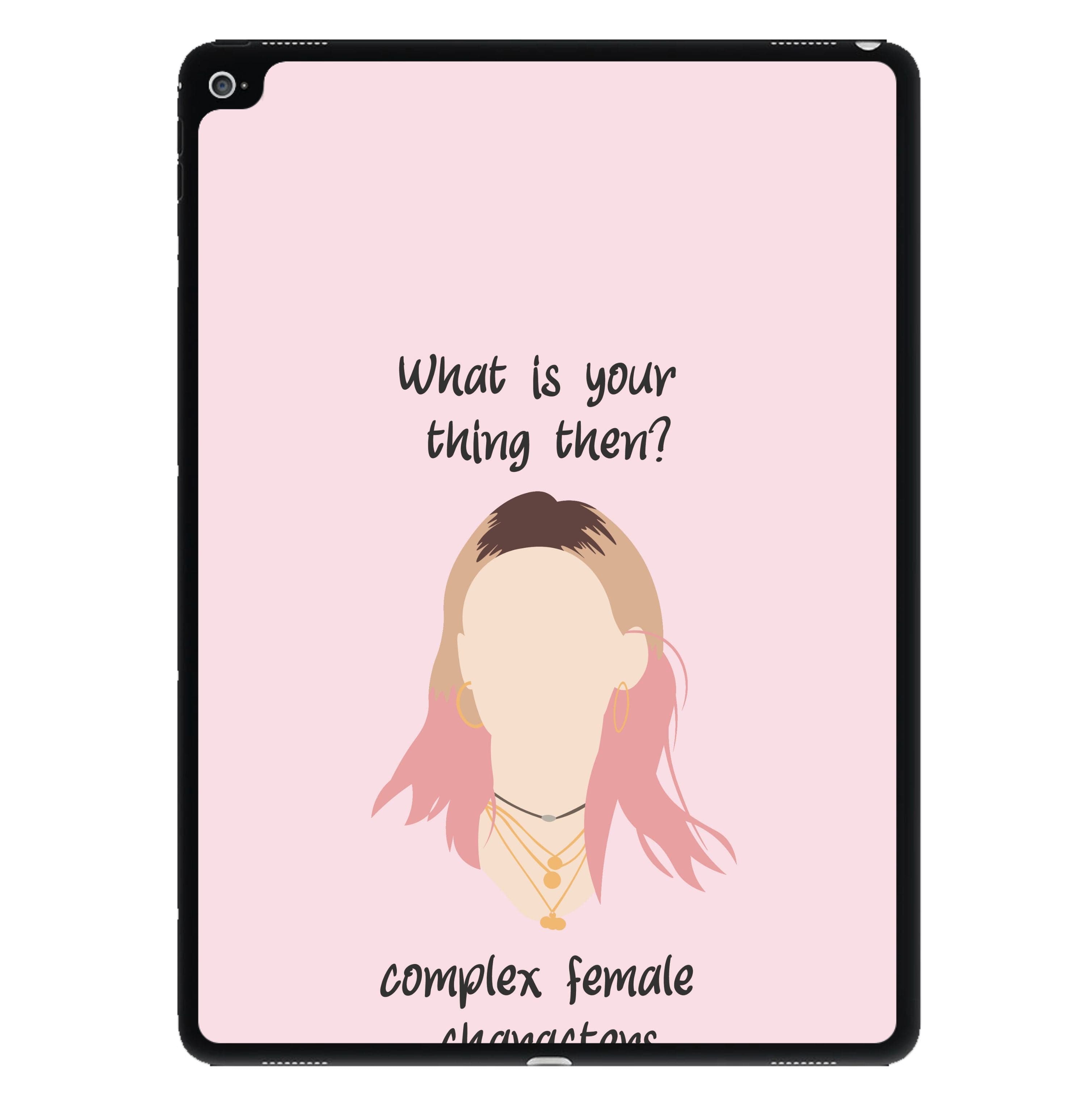 Complex Female Characters iPad Case