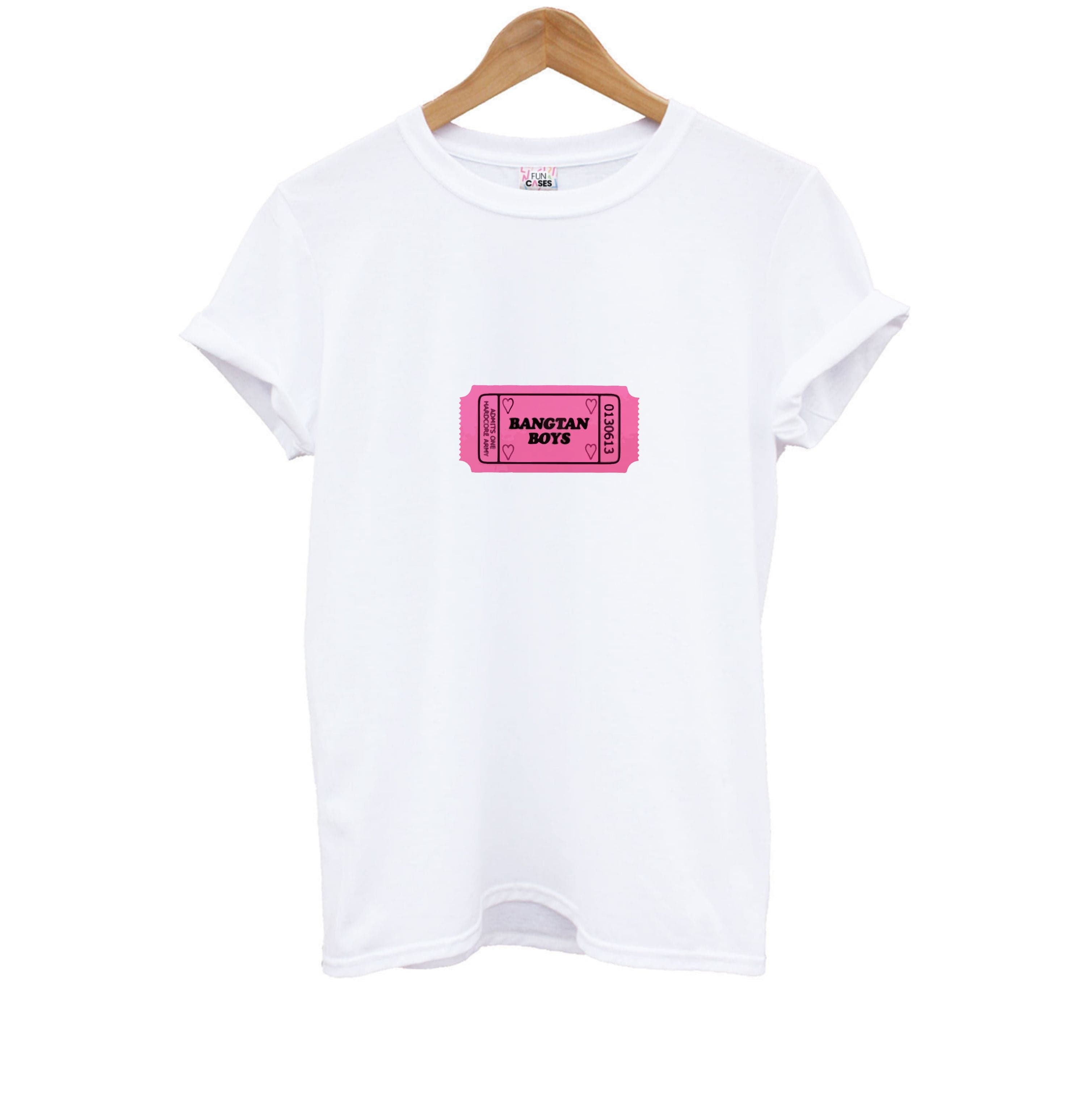 Bangtan Boys Ticket - K Pop Kids T-Shirt