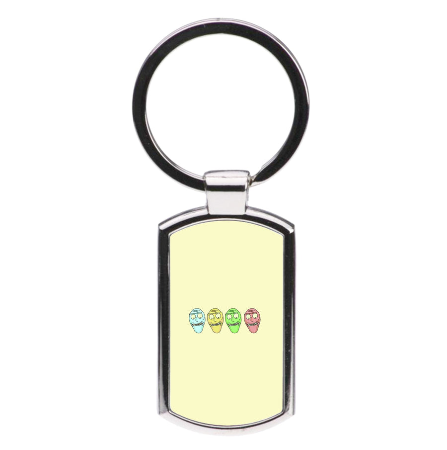 Get Schwifty - Rick And Morty Luxury Keyring