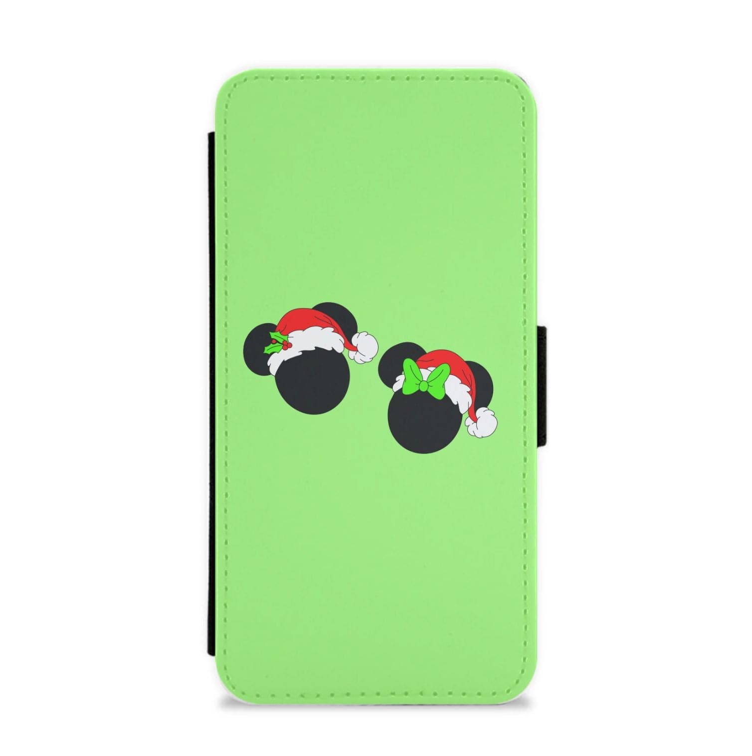 Festive Mice Christmas Flip / Wallet Phone Case