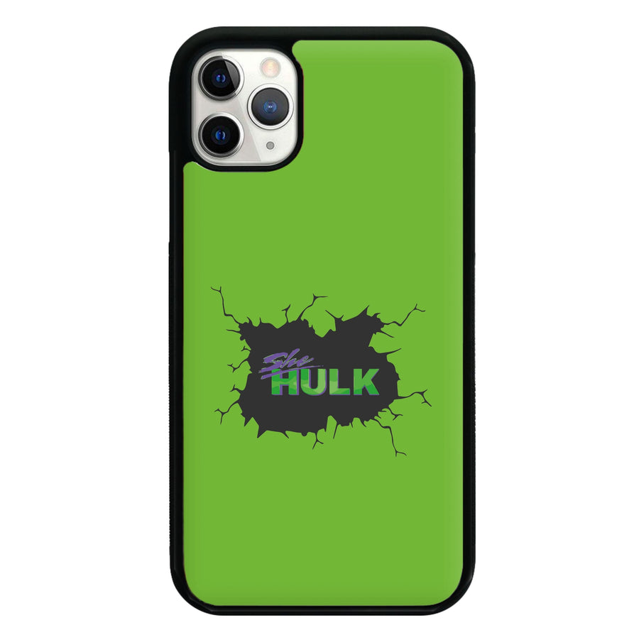 Smash - She Hulk Phone Case