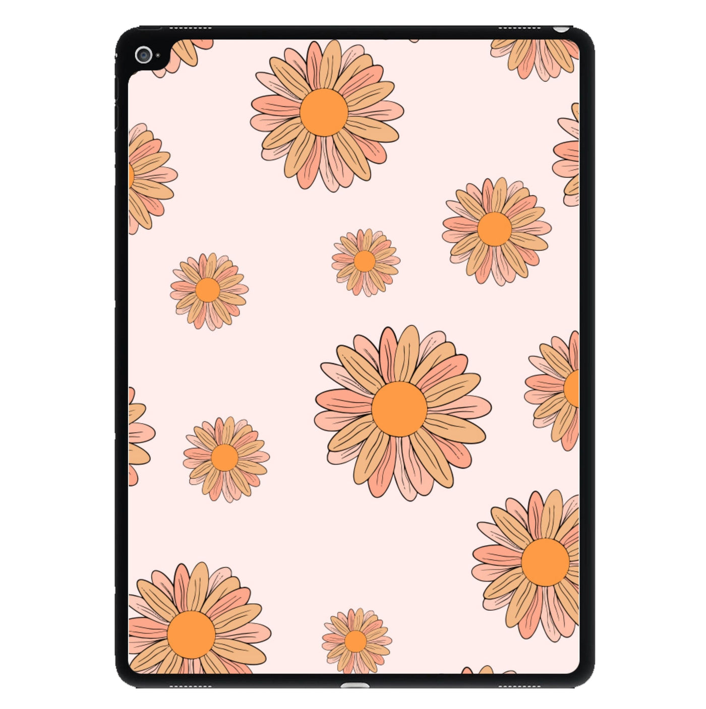 Peach Daisy iPad Case