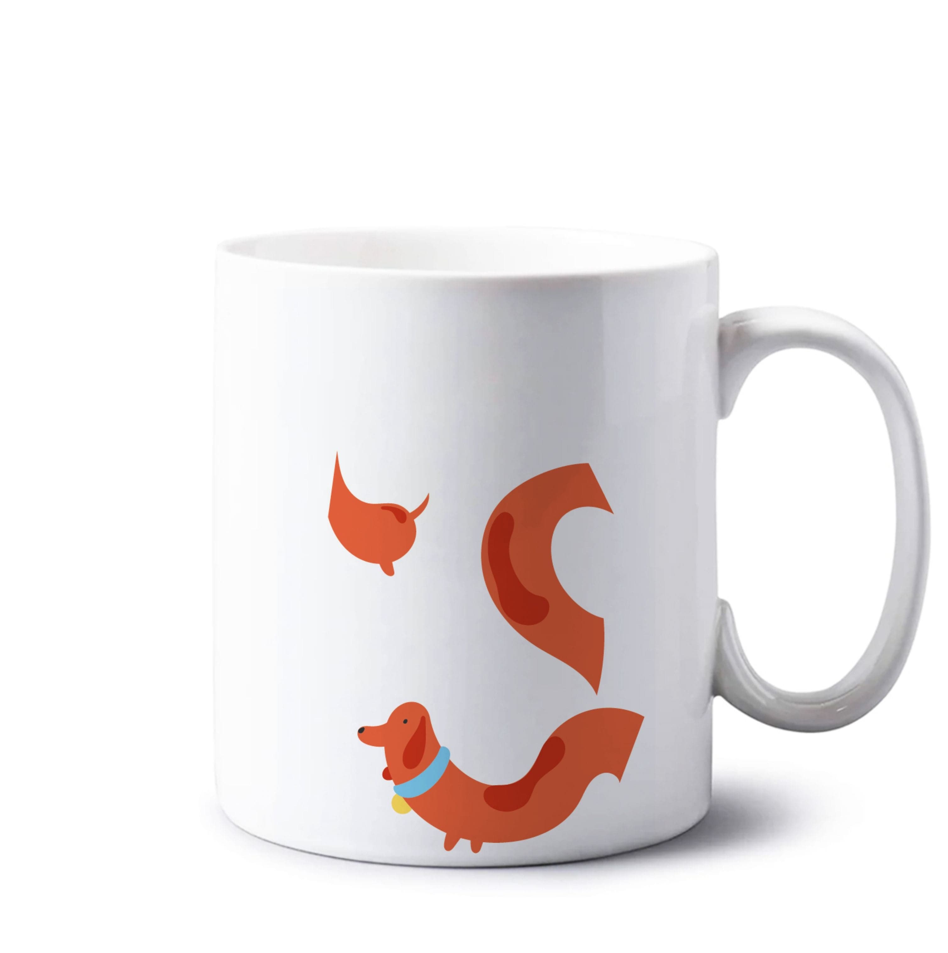 Sausage dog wrapped round - Dachshunds Mug