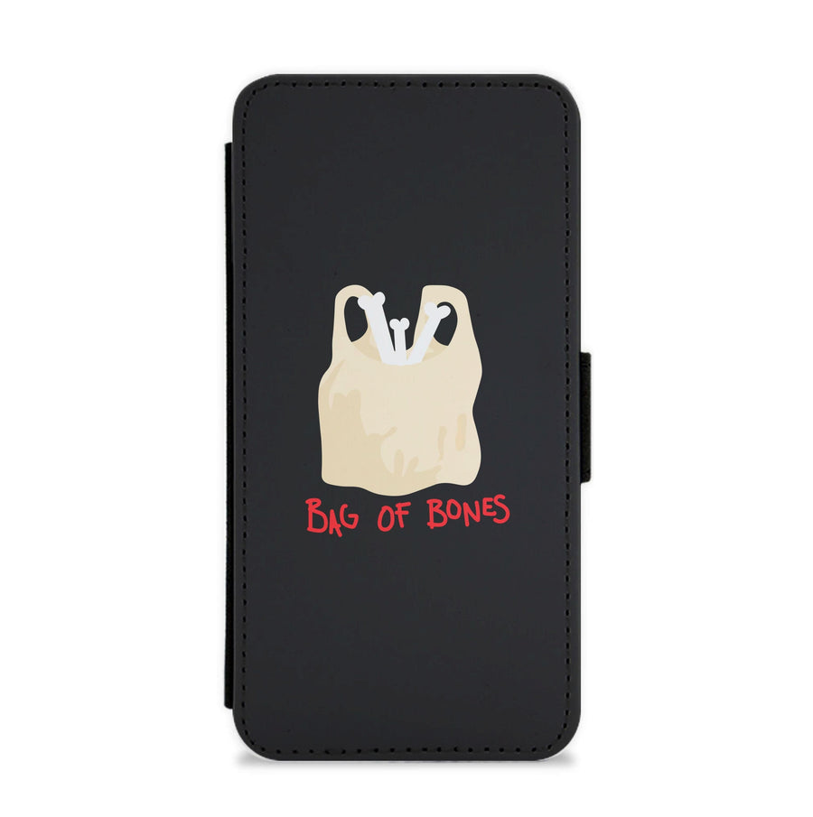Bag Of Bones - Halloween Flip / Wallet Phone Case