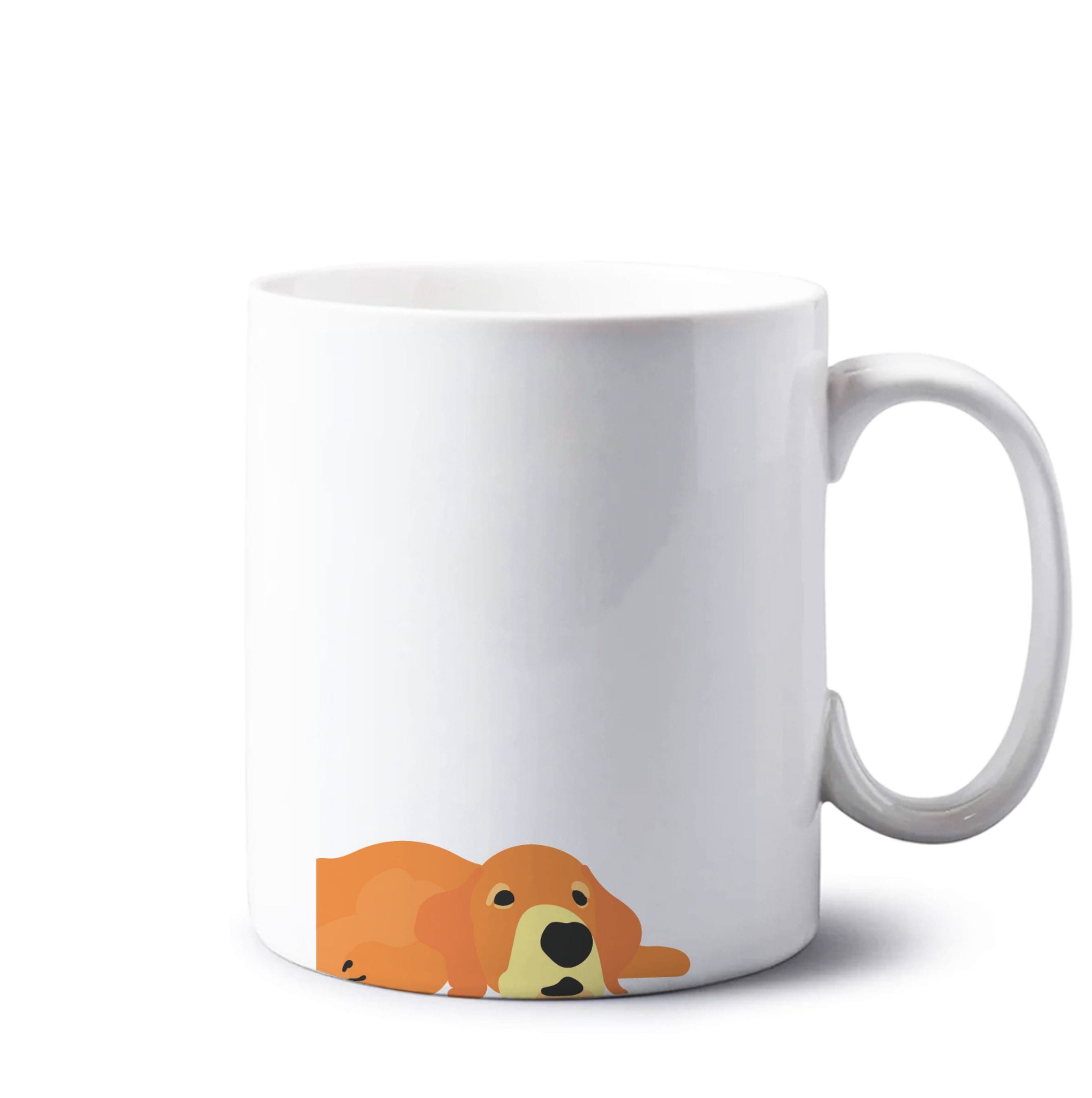 Laying and chilling - Dog Patterns Mug