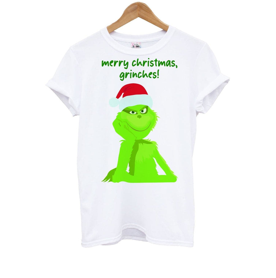 Merry Christmas, Grinches - Christmas Kids T-Shirt