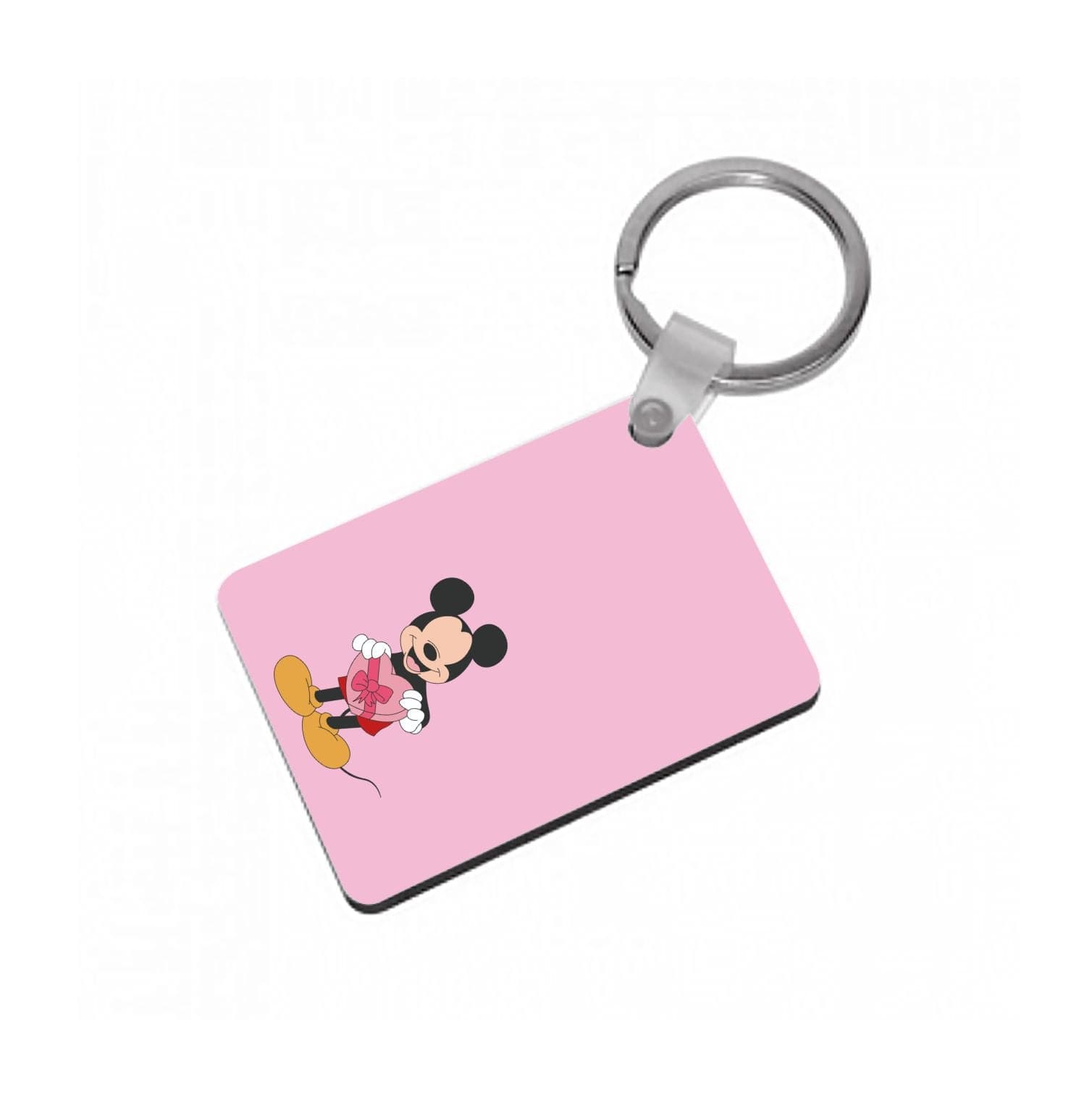 Mickey's Gift Valentine's Keyring