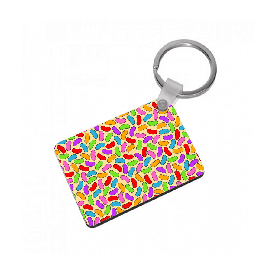 Jelly Beans - Sweets Patterns Keyring