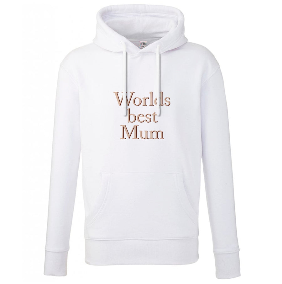 Worlds Best Mum - Floral Mother's Day Hoodie