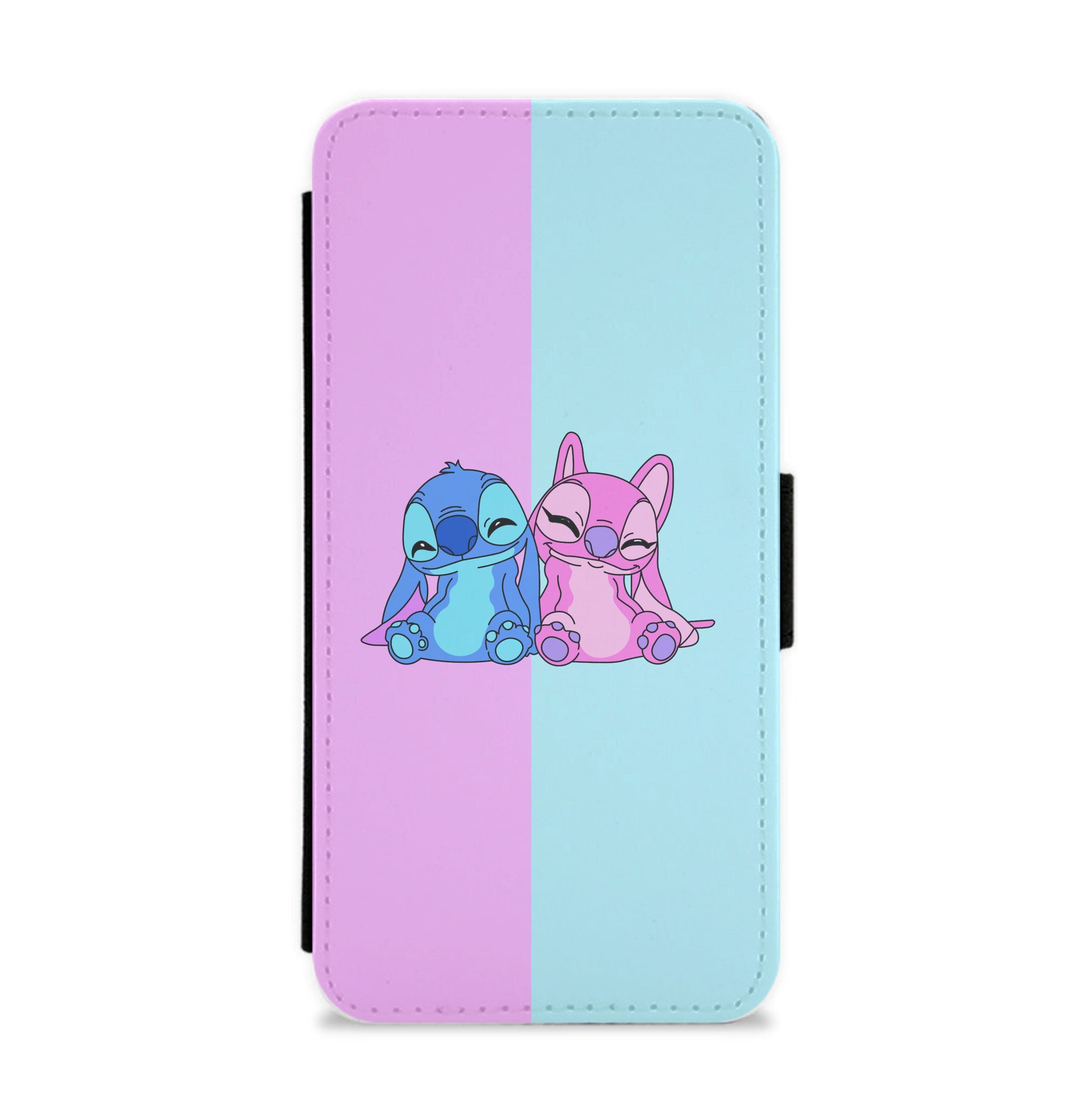 Best Friends - Pink Alien Flip / Wallet Phone Case