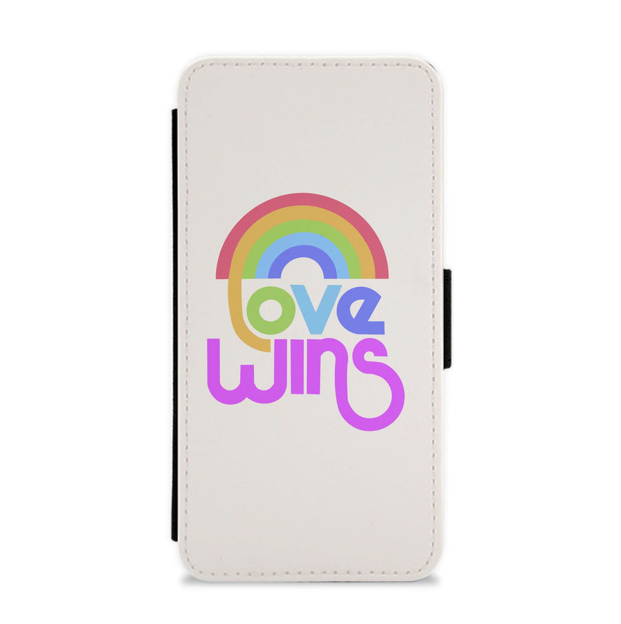 Love Wins - Pride Flip / Wallet Phone Case