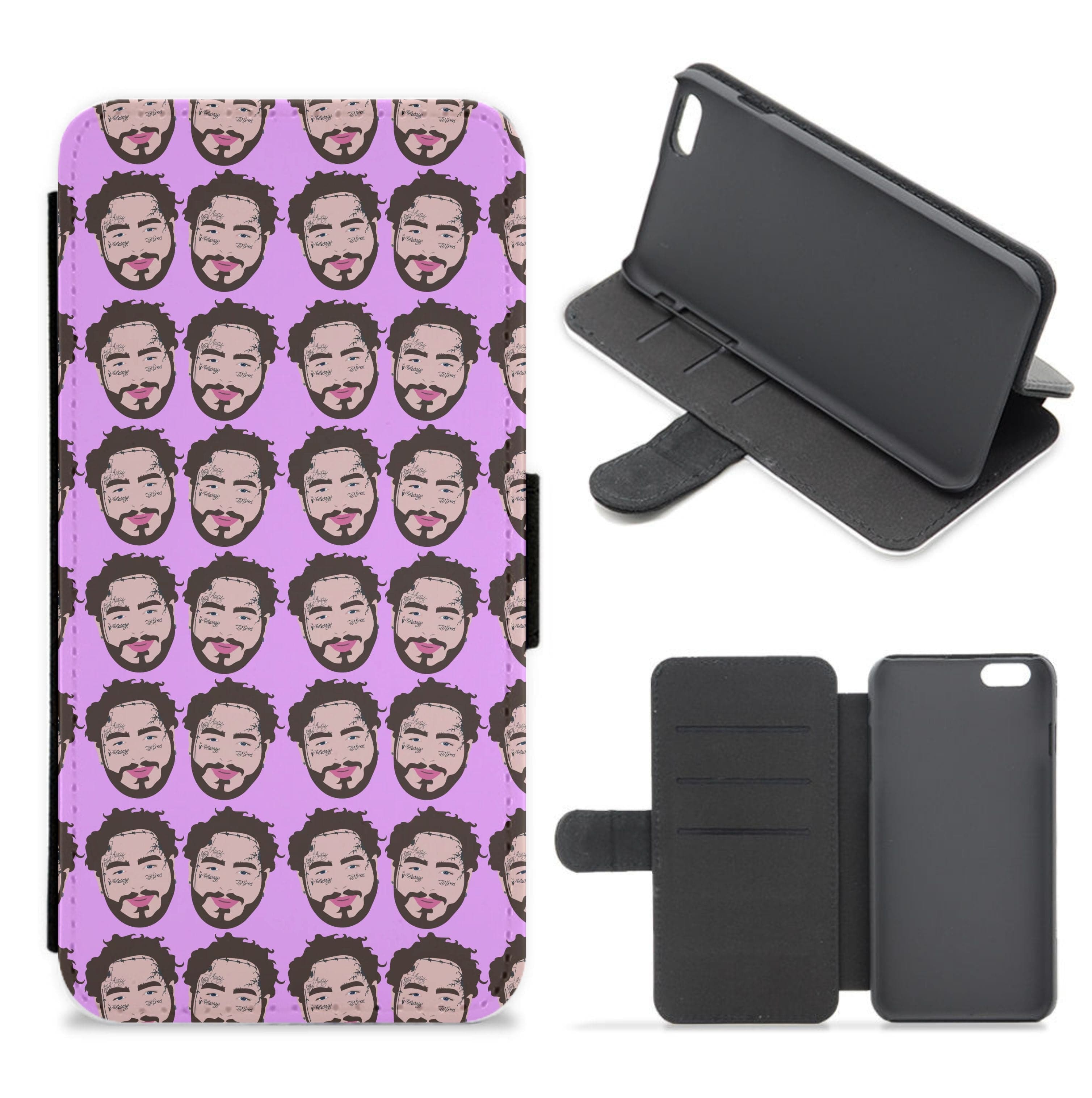 Malone Pattern Flip / Wallet Phone Case