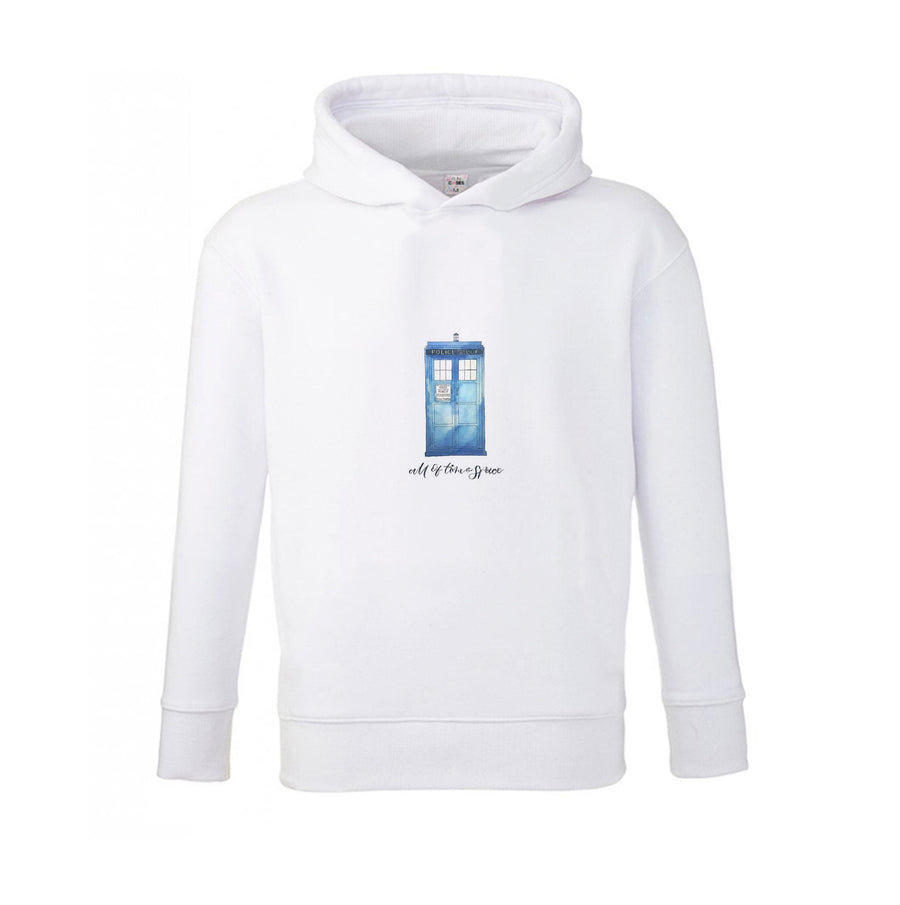 All of Time and Space - Doctor Who Kids Hoodie