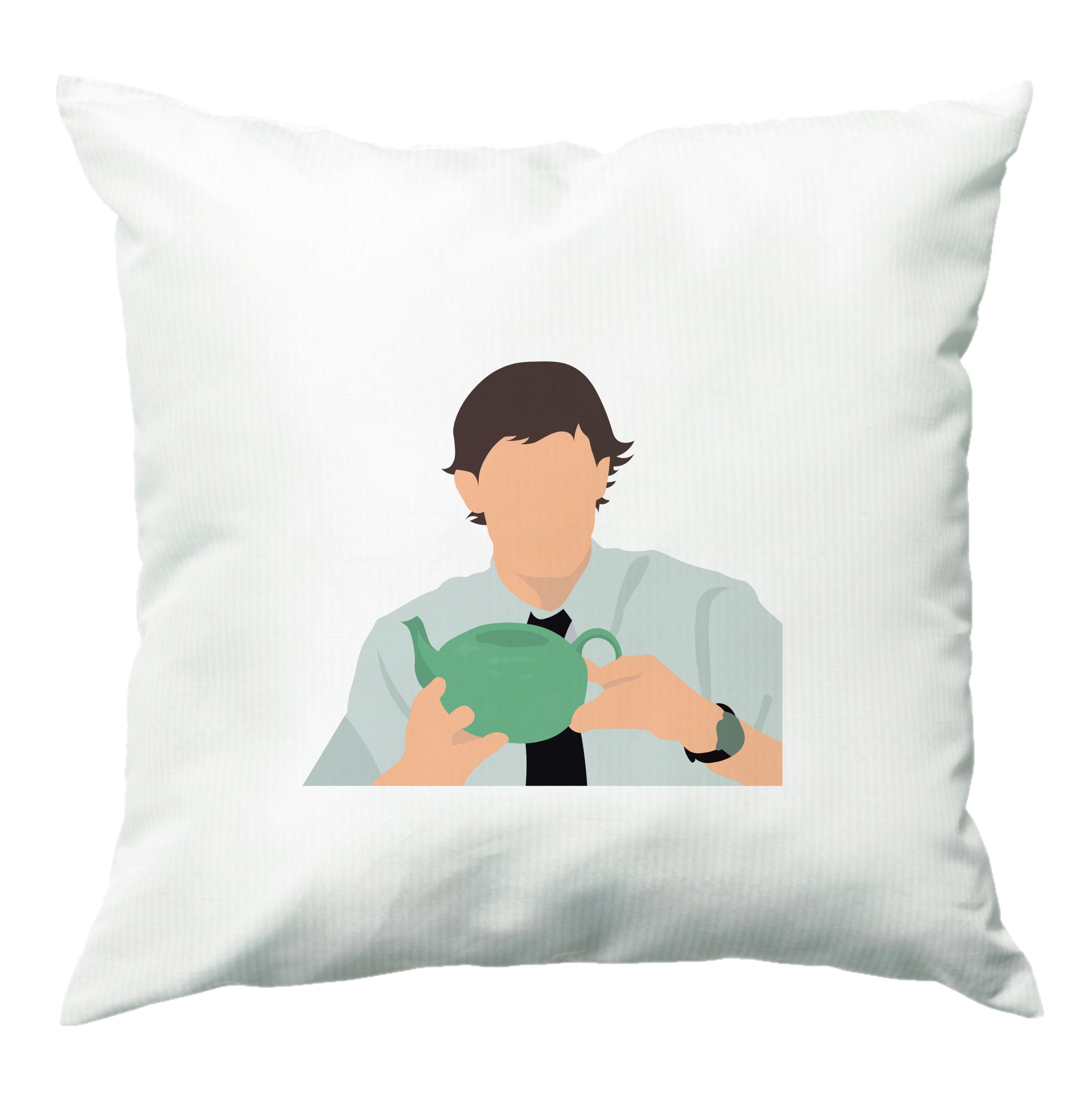 Jim's Tea Pot For Pam Cushion