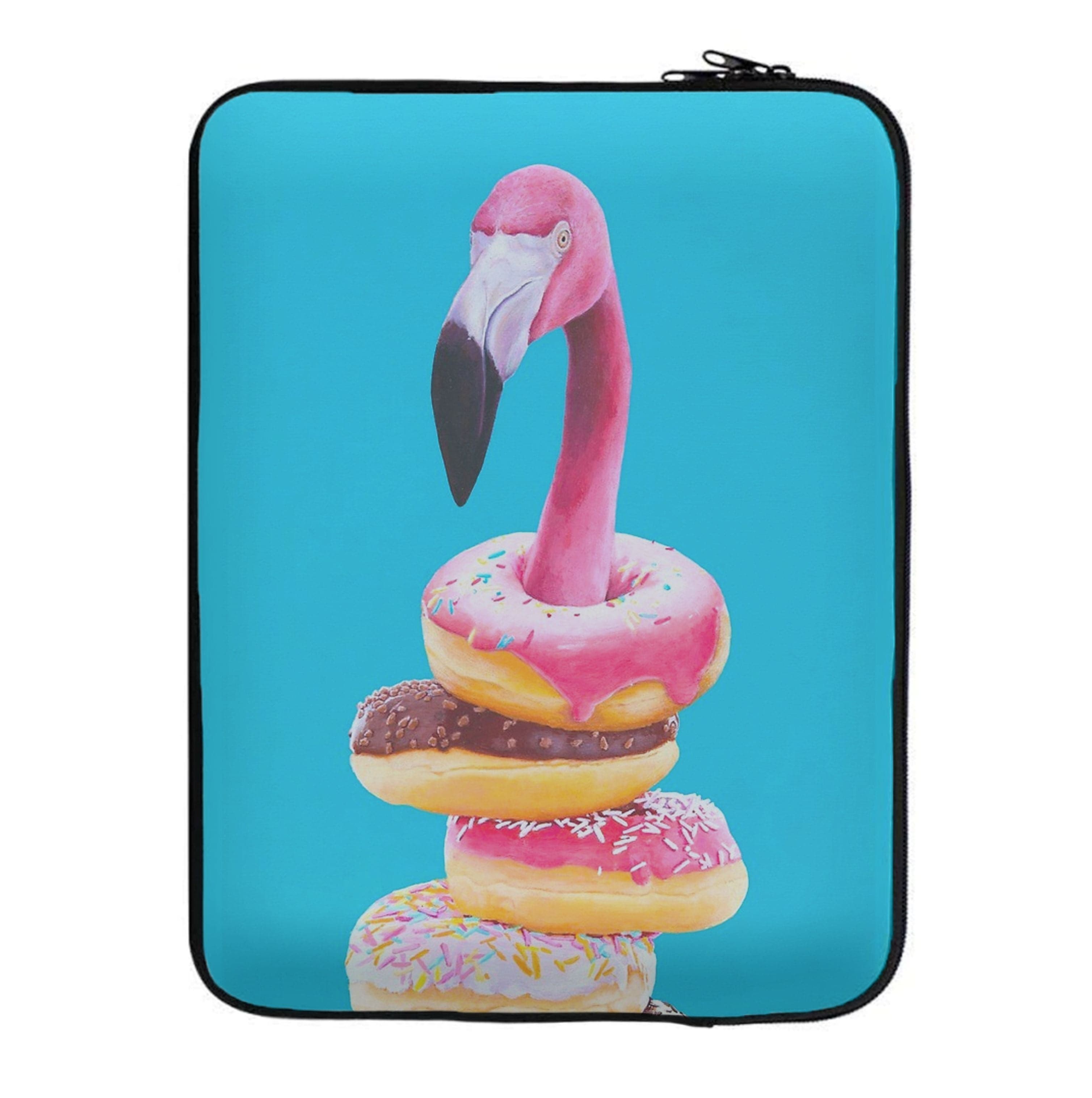 A Famished Flamingo Laptop Sleeve