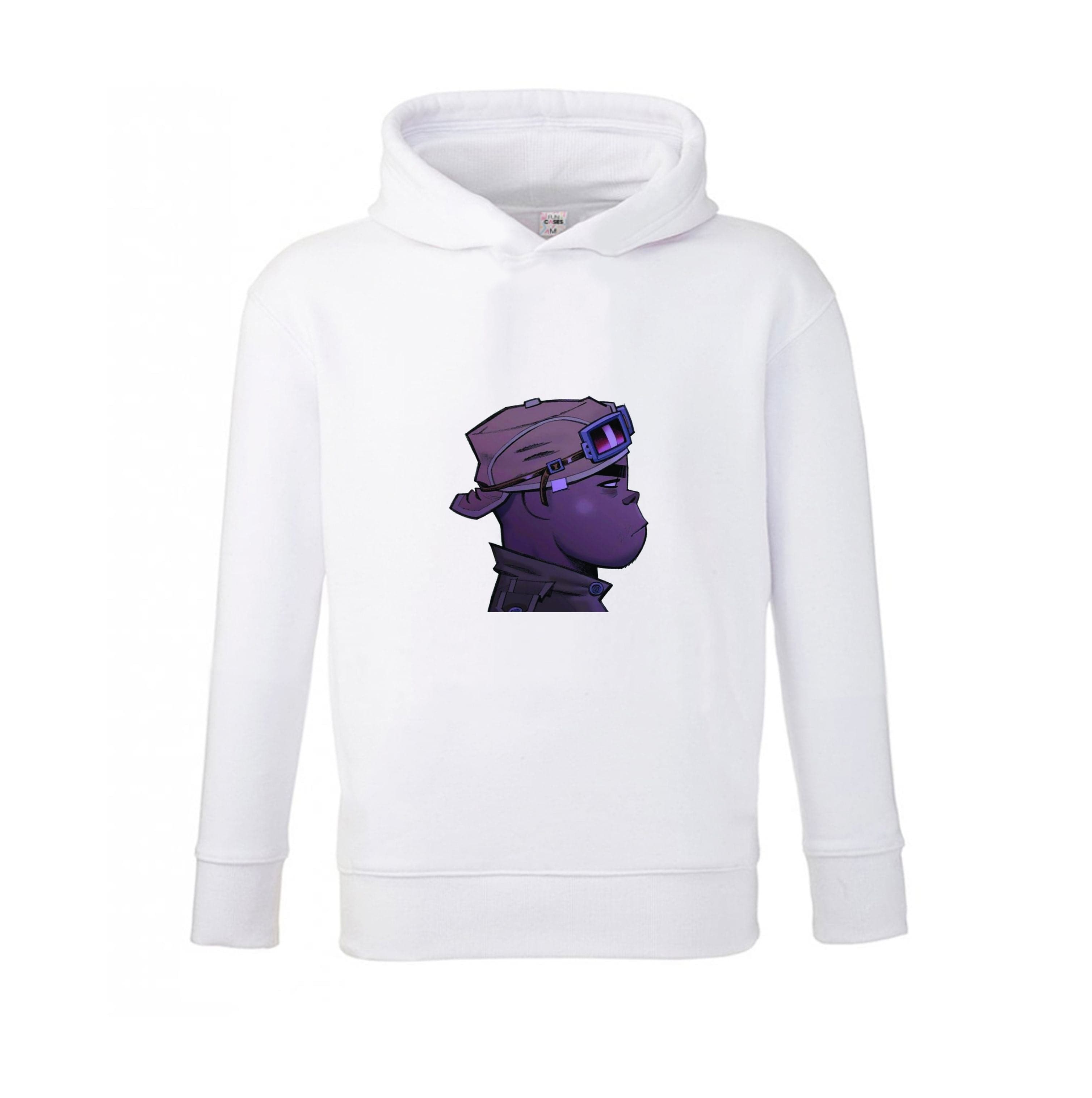 Purple 2d Kids Hoodie