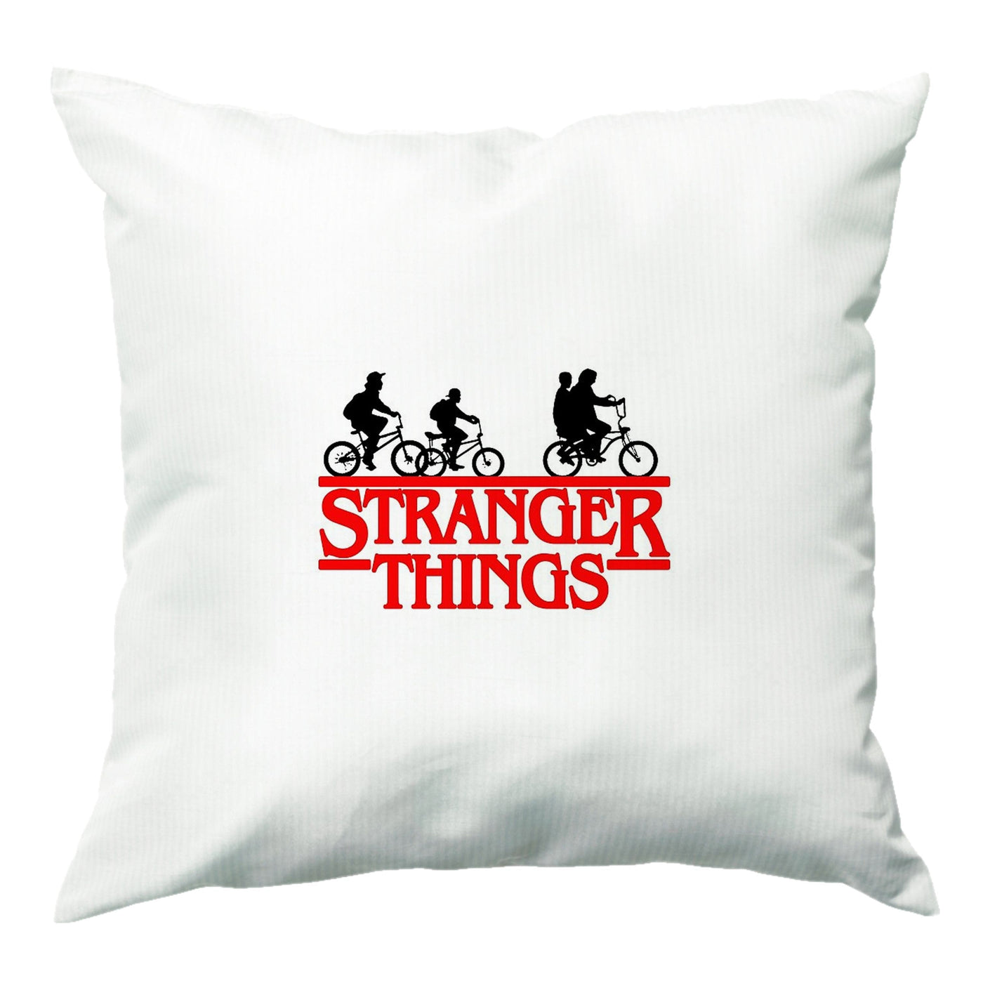 Stranger Things Cycling Logo Cushion