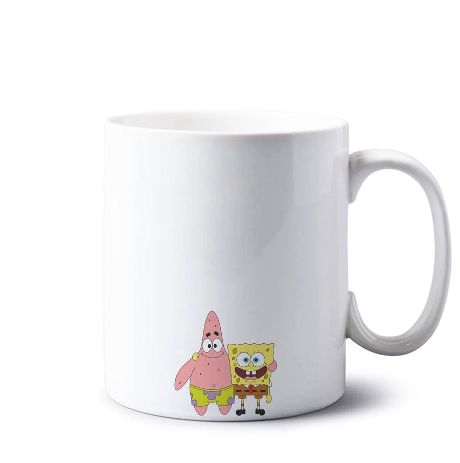 Patrick And Spongebob  Mug