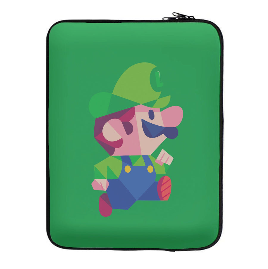 Running Luigi - Mario Laptop Sleeve