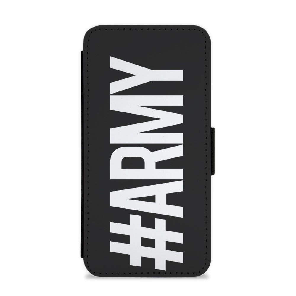 Hashtag Army - BTS Flip Wallet Phone Case
