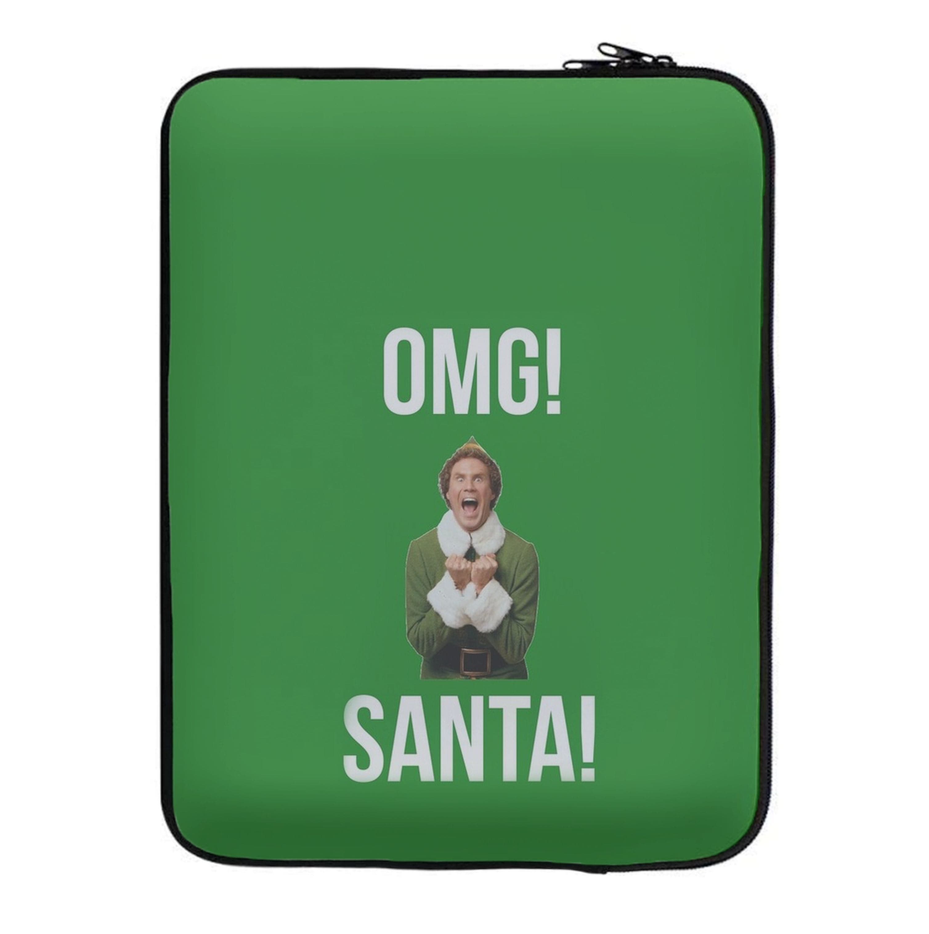 OMG SANTA! - Elf Laptop Sleeve