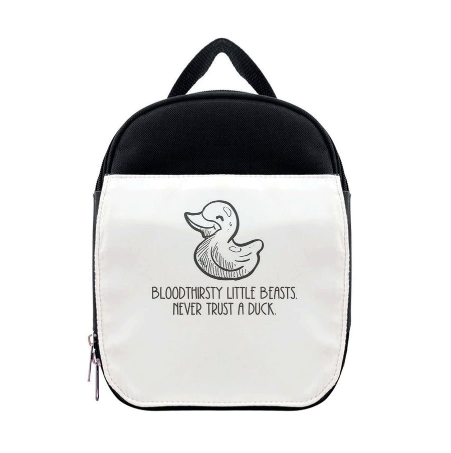 Bloodythirsty Little Beasts Never Trust A Duck - Shadowhunters Lunchbox