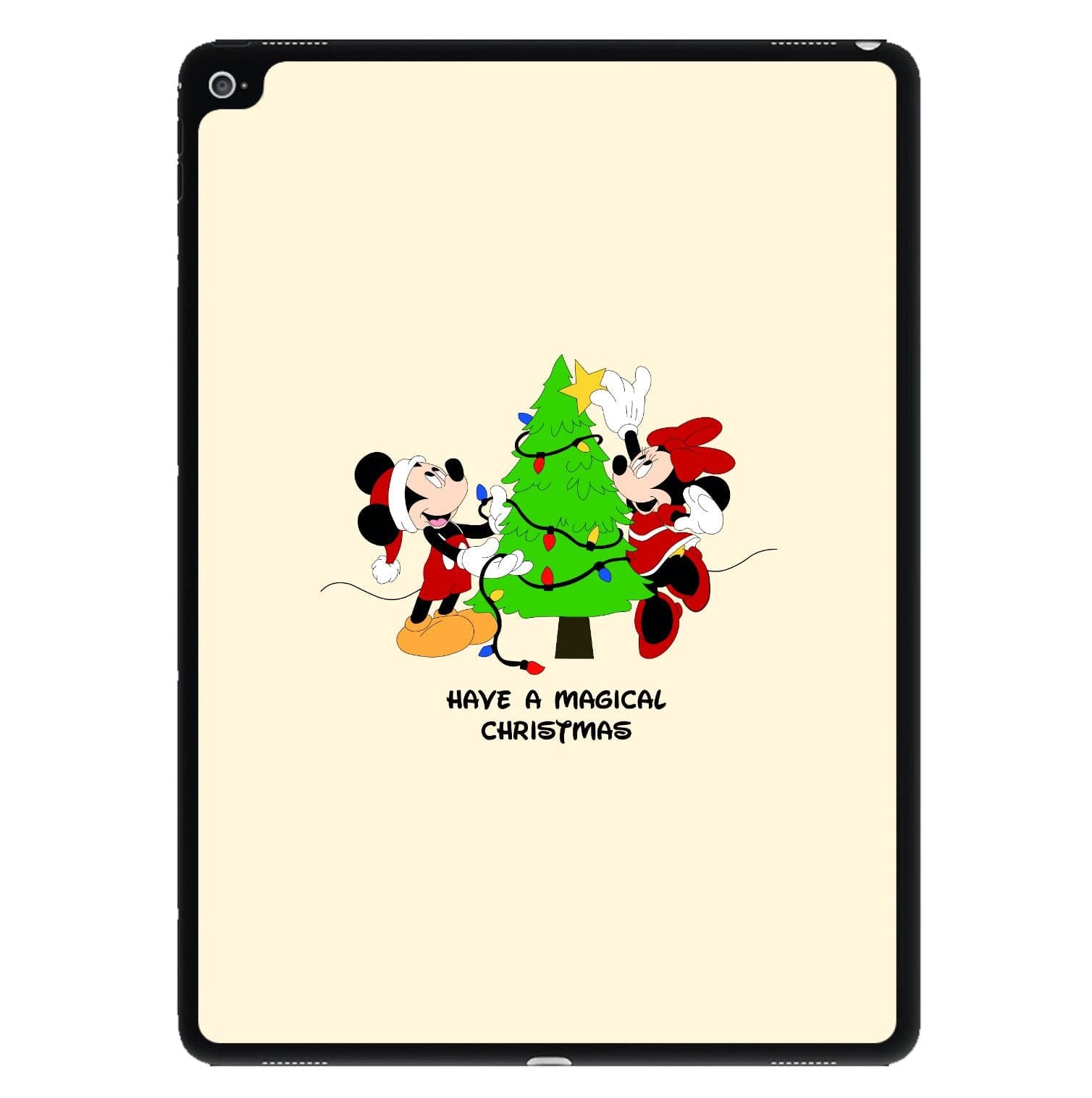 Festive Fairytale Mice - Christmas iPad Case