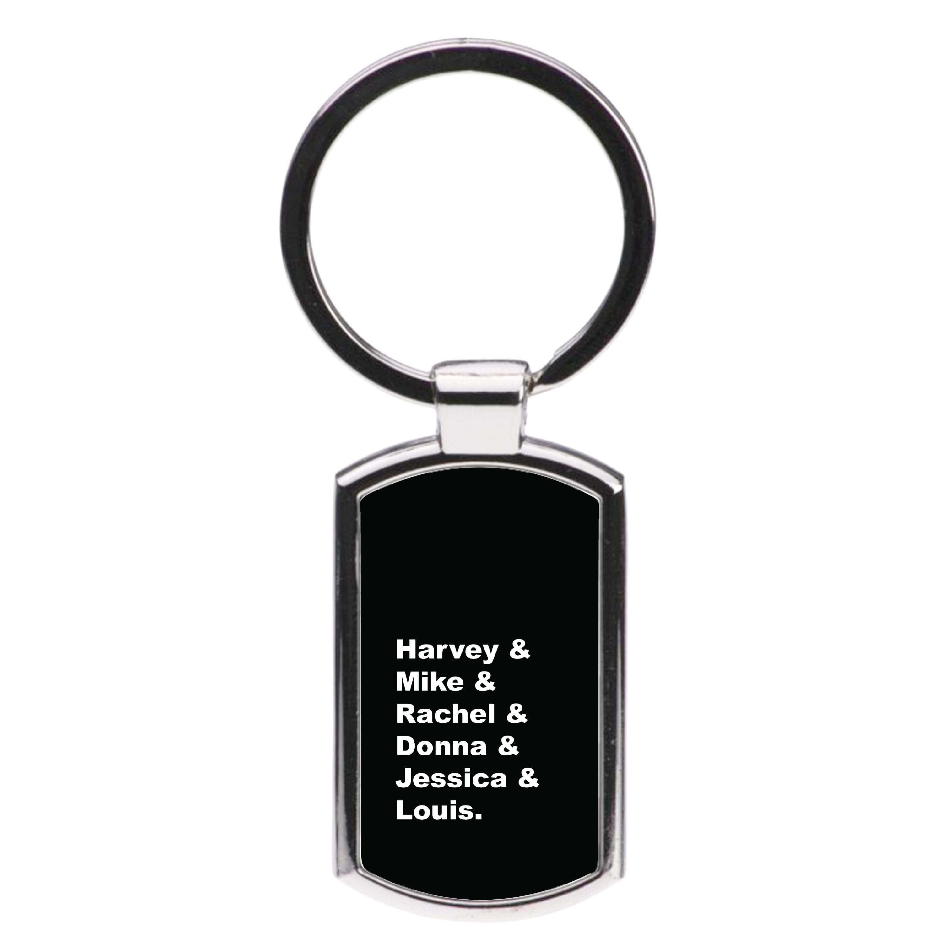 Character Names Luxury Keyring