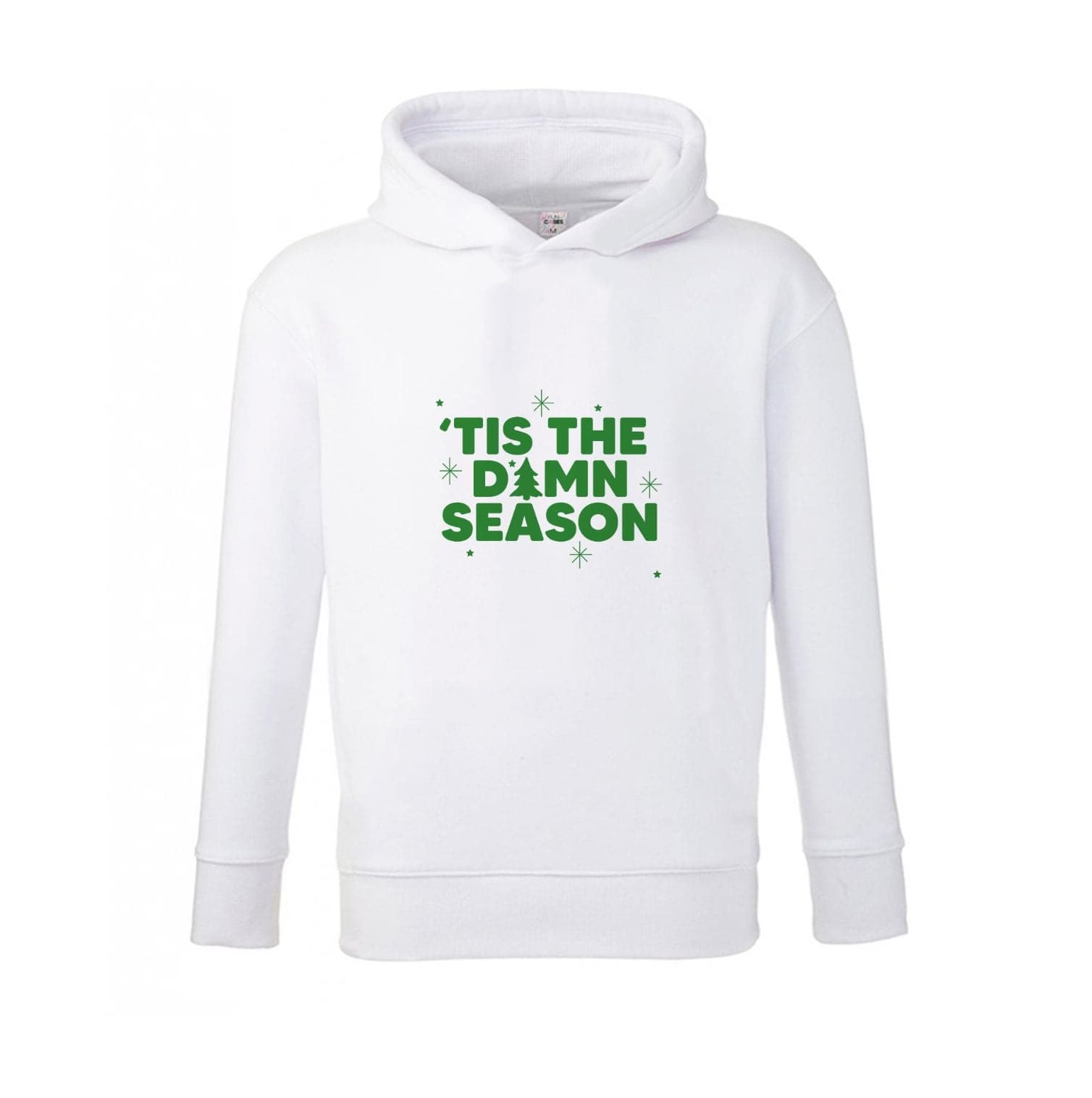 Tis The Damn Season - Christmas Songs Kids Hoodie