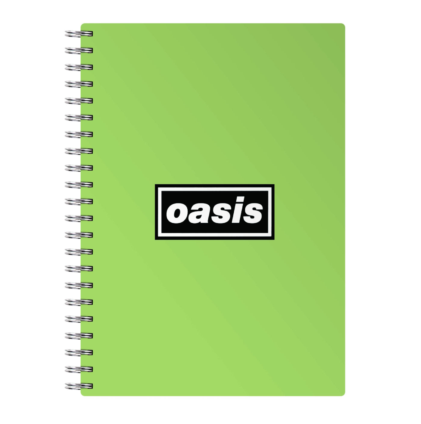 Band Name Green - Oasis Notebook