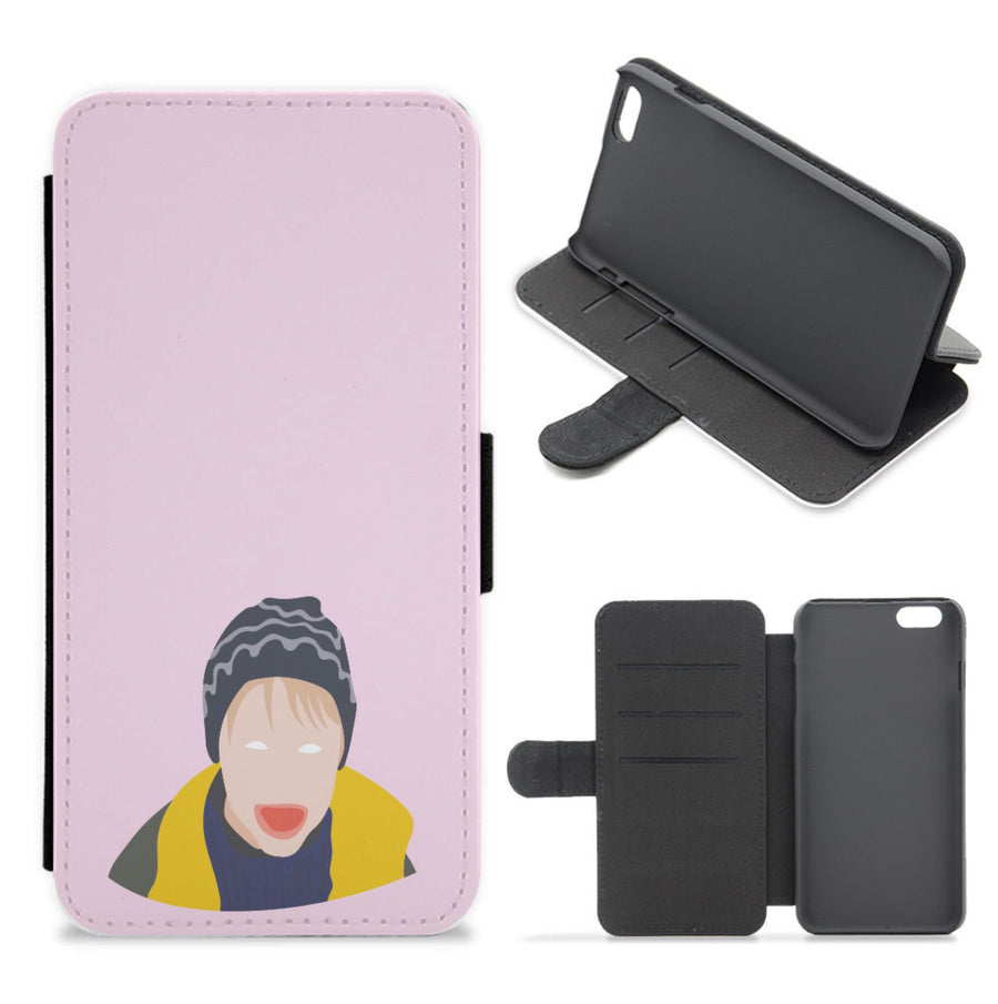Tongue Out - Home Alone Flip / Wallet Phone Case