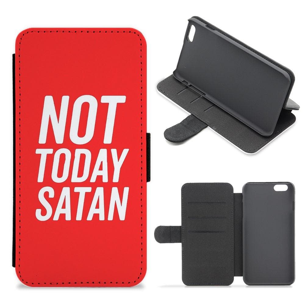 Red Not Today Satan - RuPaul's Drag Race Flip Wallet Phone Case - Fun Cases