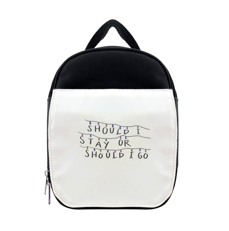 Should I Stay Or Should I Go - Stranger Things Lunchbox