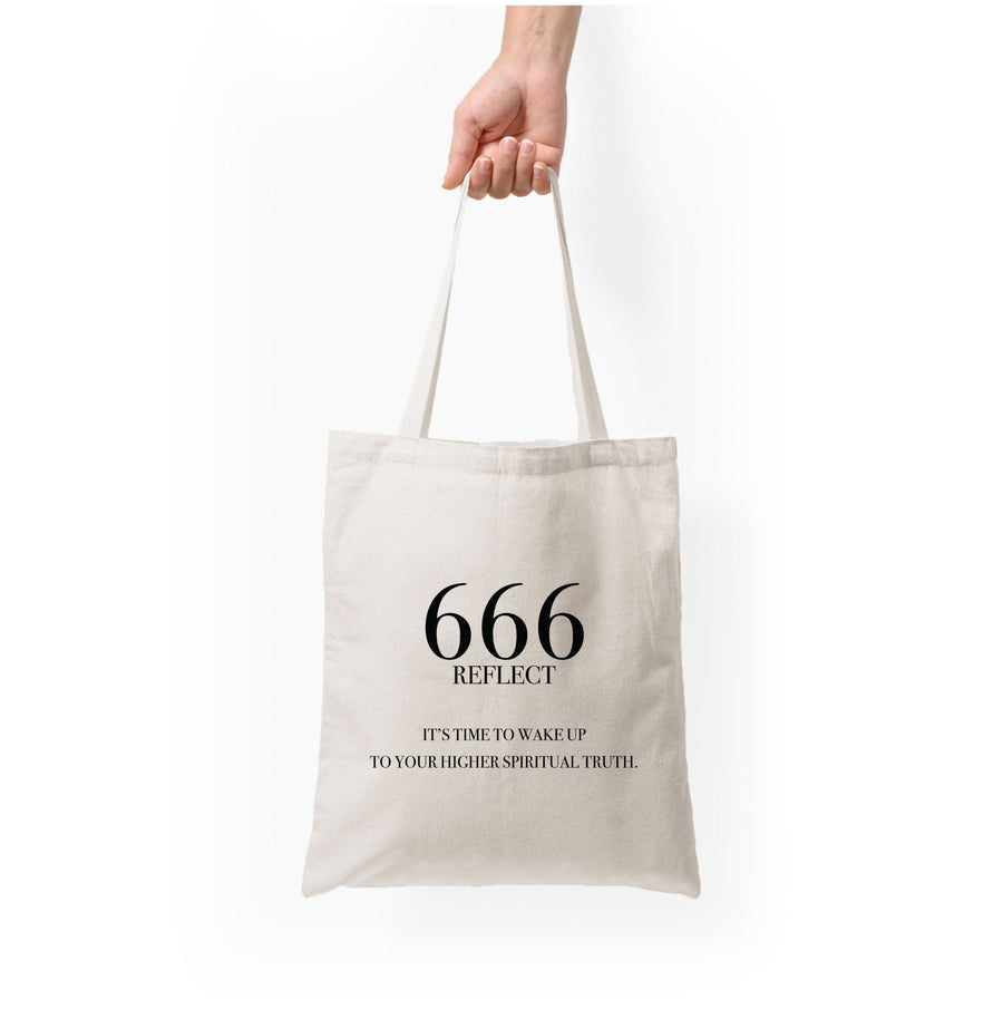 666 - Angel Numbers Tote Bag