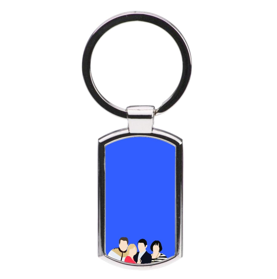 Cast - Gavin And Stacey Luxury Keyring