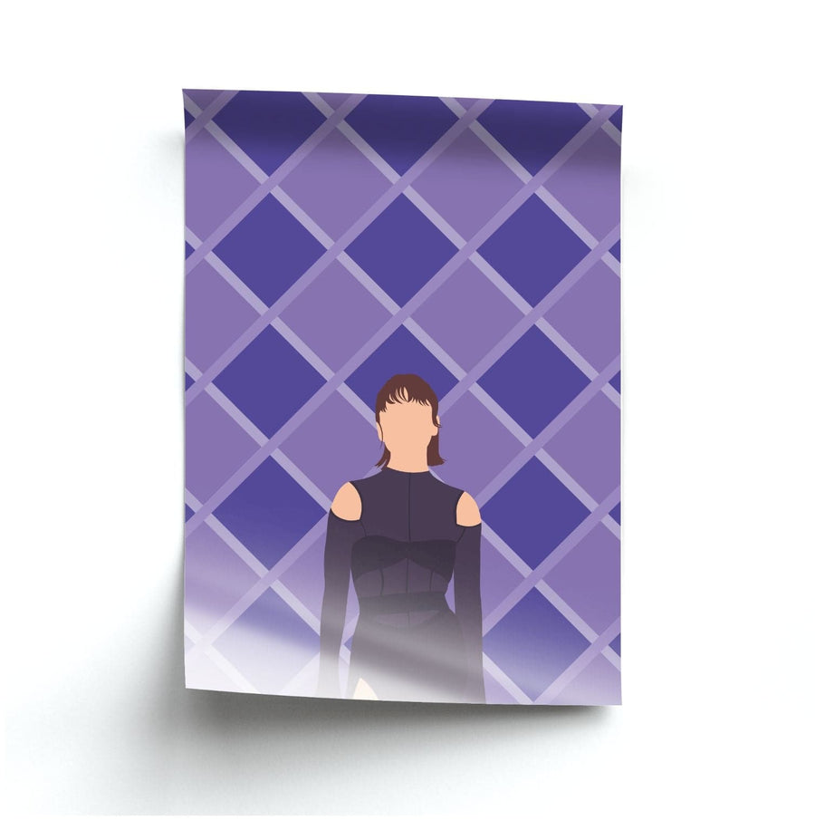 Purple Dress - Emma Chamerlain Poster
