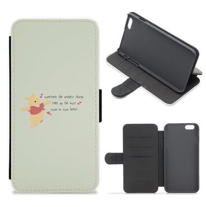 Take Up The Most Room - Winnie Flip / Wallet Phone Case