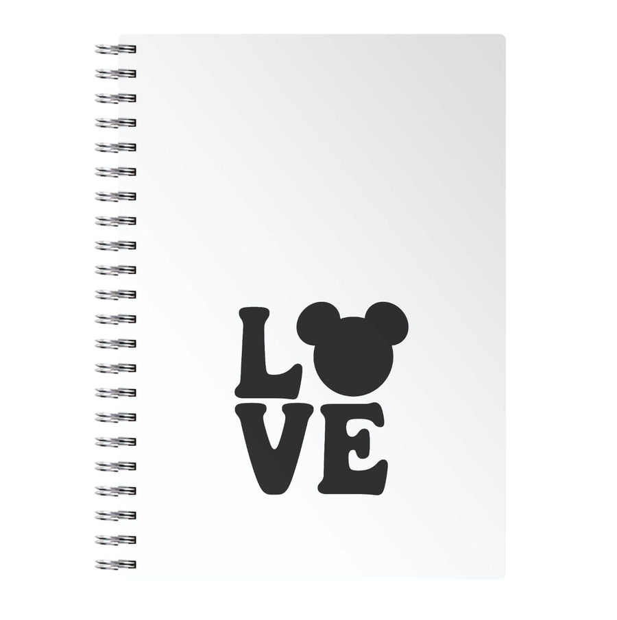 Mickey Mouse Love - Disney Valentine's Notebook