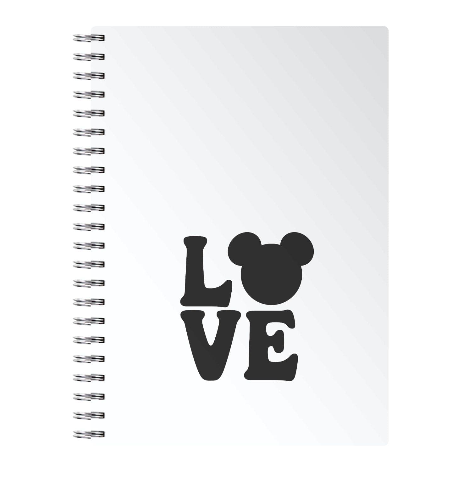 Mouse Love Valentine's Notebook