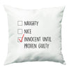 Naughty Or Nice Cushions