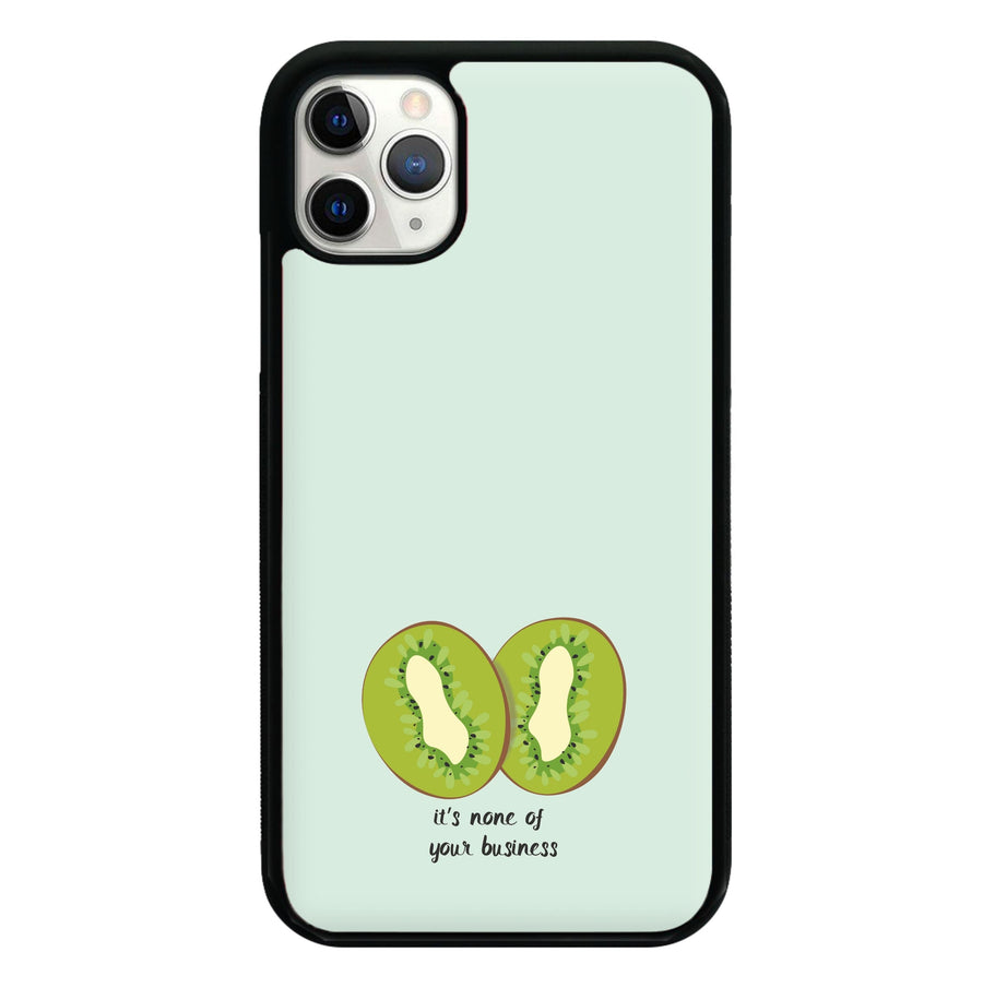 It's None Of Your Business - Harry Phone Case