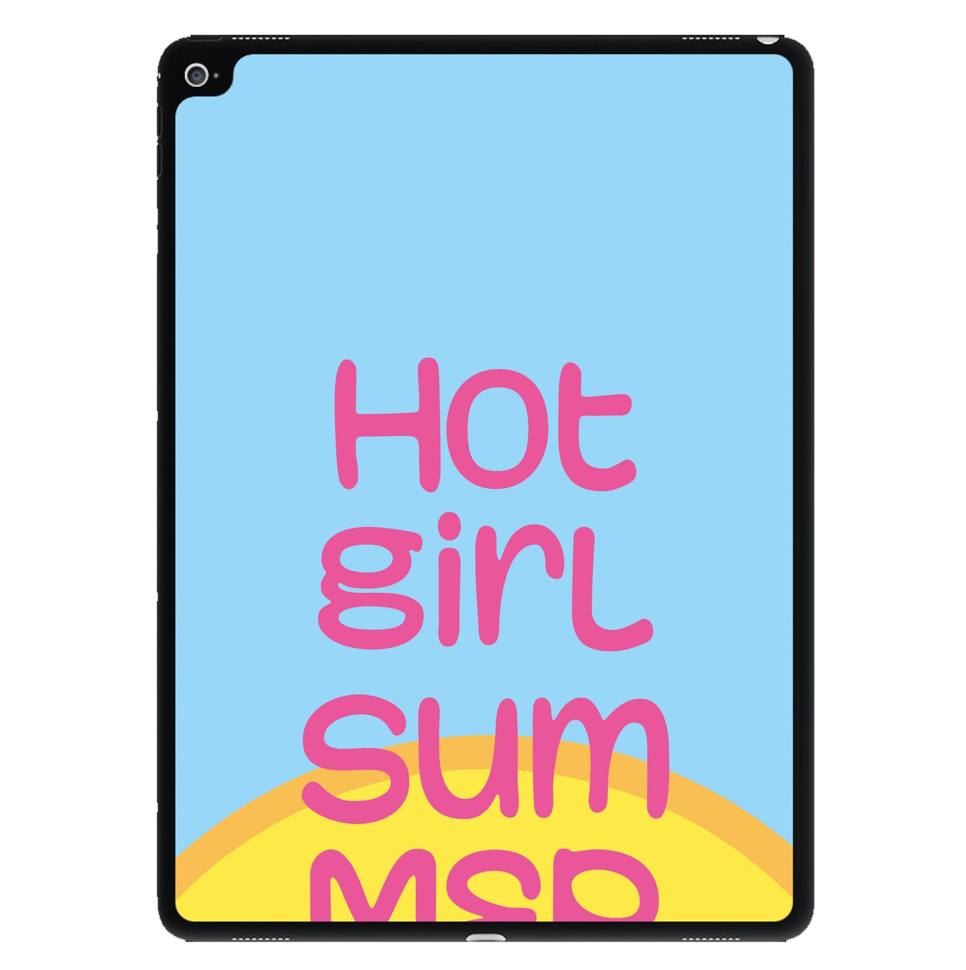 Hot Girl Summer - Summer Quotes iPad Case