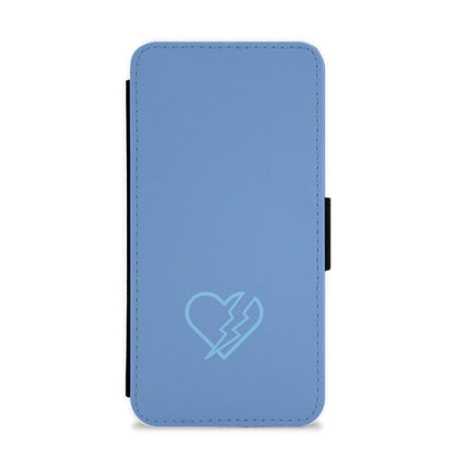 Lightning Heart Flip / Wallet Phone Case