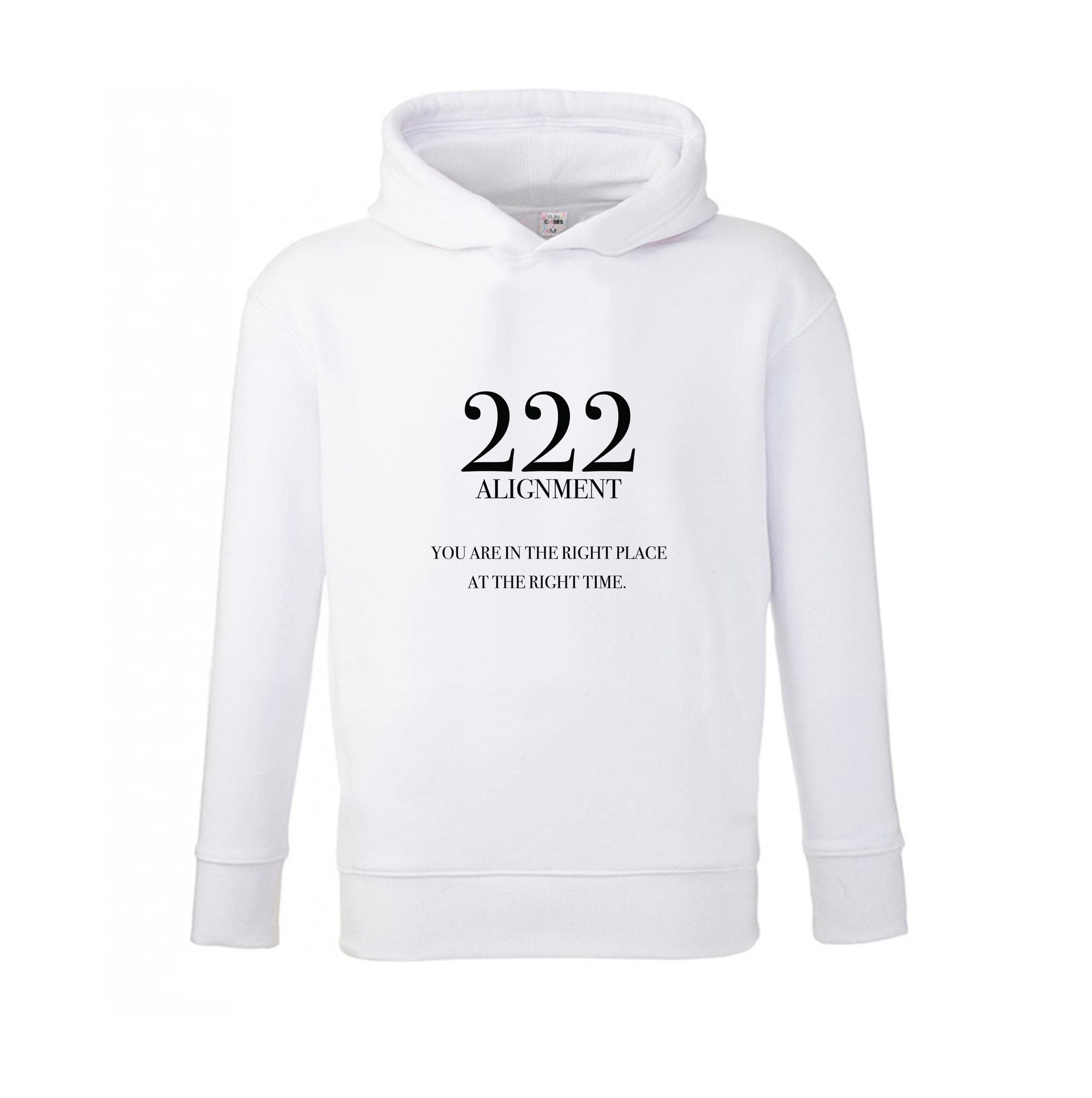 222 - Angel Numbers Kids Hoodie