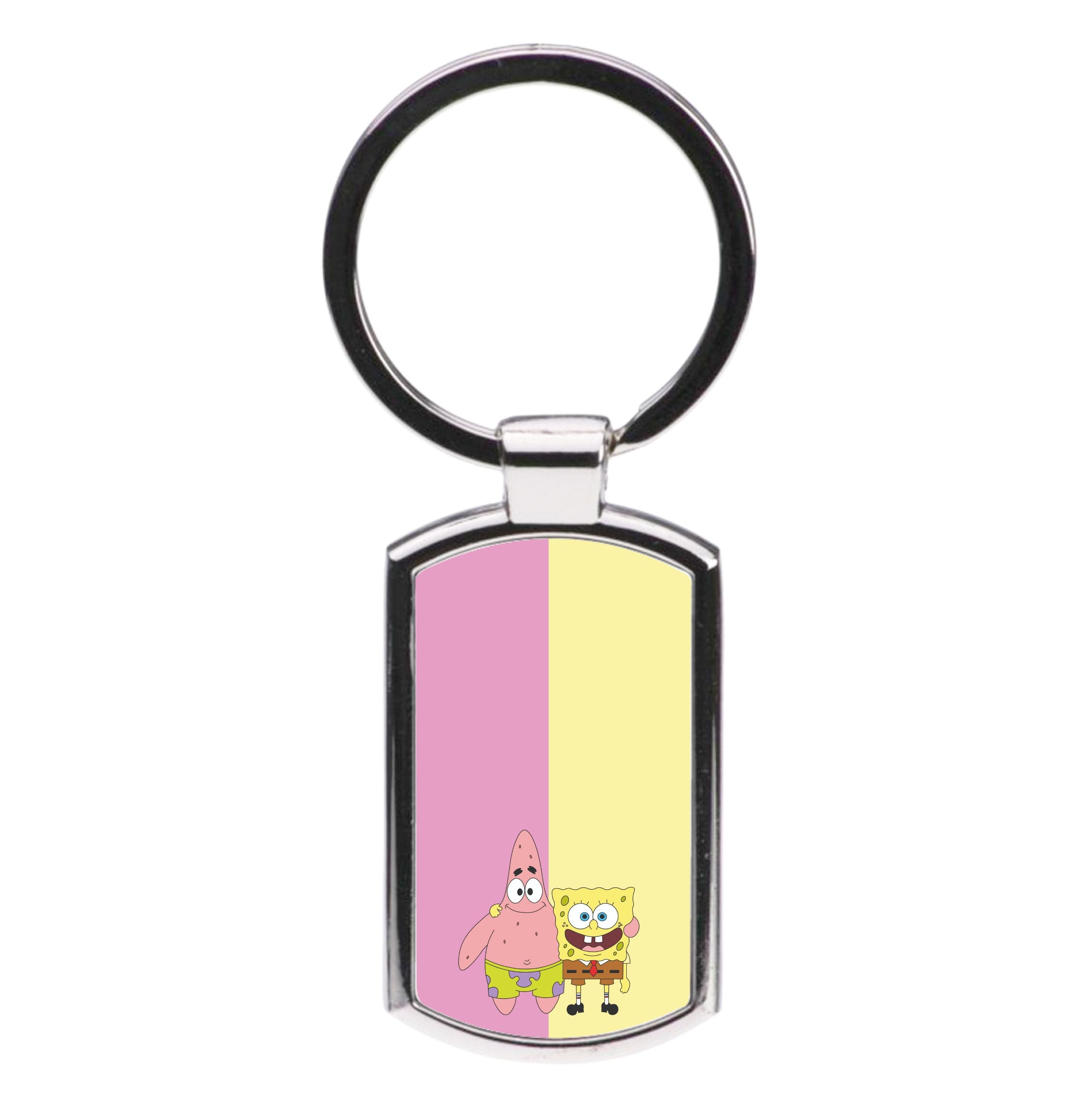 Patrick And Sponge Luxury Keyring